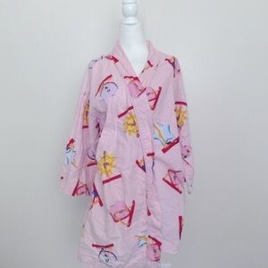 Victoria’s Secret vintage flannel yoga mini robe
